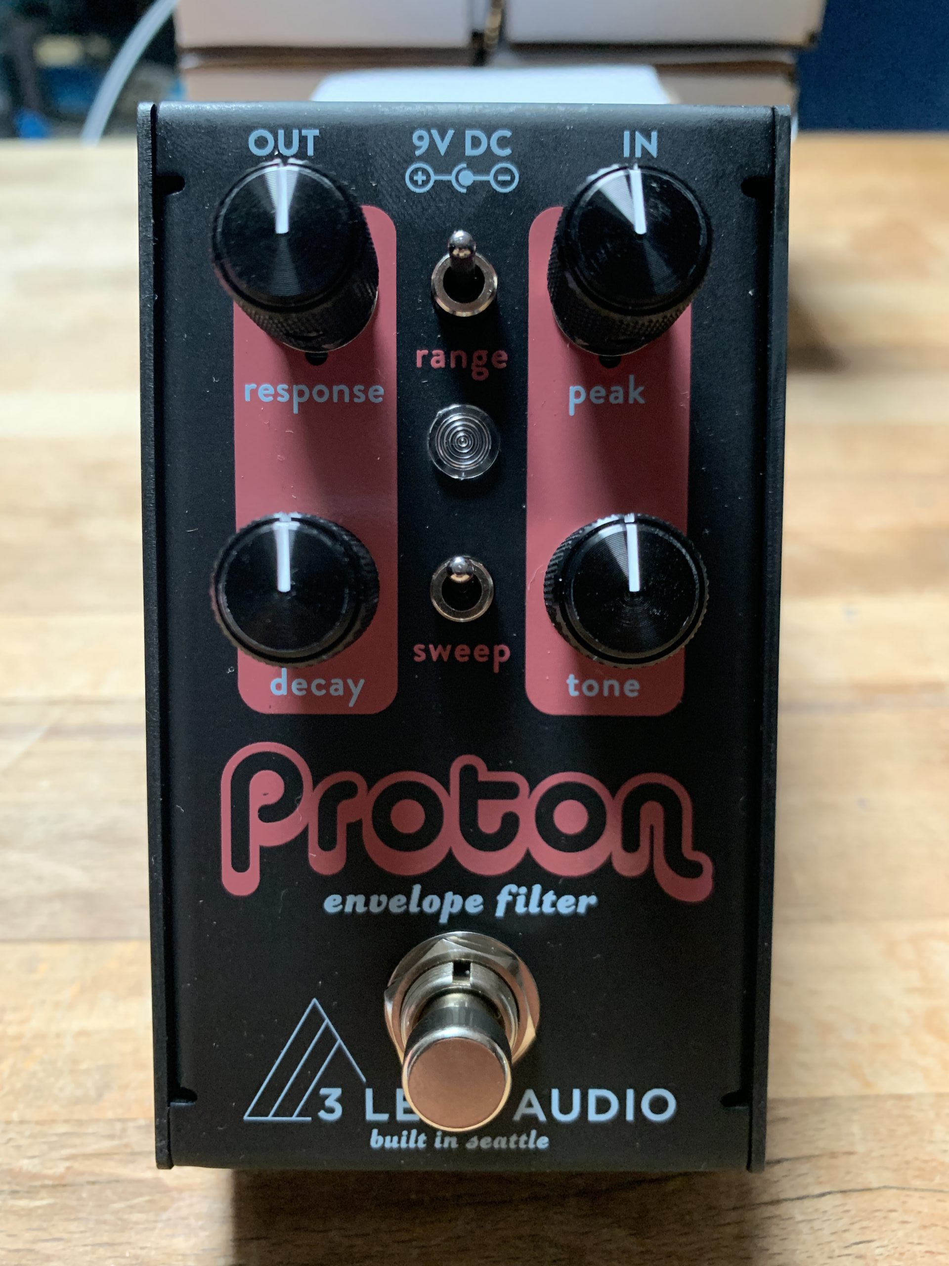 ヴィンテージ復刻 3leaf audio proton v3 エンベロープフィルター